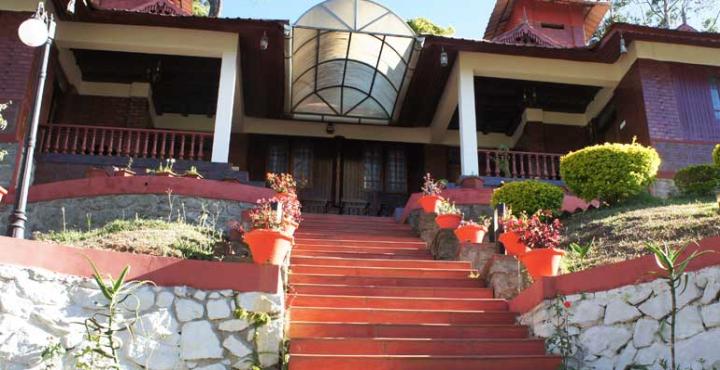 Misty Courtyard Munnar